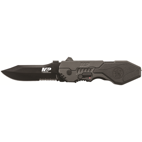 Smith & Wesson 2nd Generation Magic knife featuring M.A.G.I.C. assisted opening mechanism for easy single-handed use.